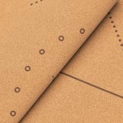 Spokey SAVASANA LOTOS Korková jóga podložka, 183 x 61 x 0,4 cm