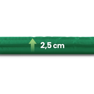 Spokey SAVORY Samonafukovací karimatka, 180 x 50 x 2,5 cm, R-Value 3.6, zelená