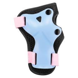 Spokey SHIELD 3dílná sada dětských chráničů, modro-růžové