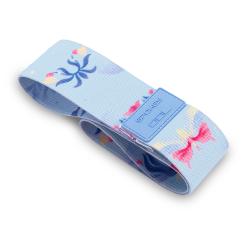 Spokey THE BLOOM BAND Posilovací textilní guma, light