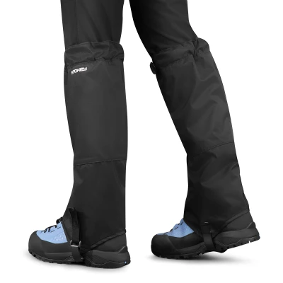 Spokey TRACKY Turistické nepromokavé návleky, černé