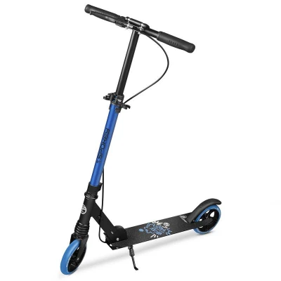 Spokey VACAY PRO Koloběžka s ruční brzdou, kolečka 145 mm, modrá Spokey VACAY PRO Koloběžka s ruční brzdou, kolečka 145 mm, modrá