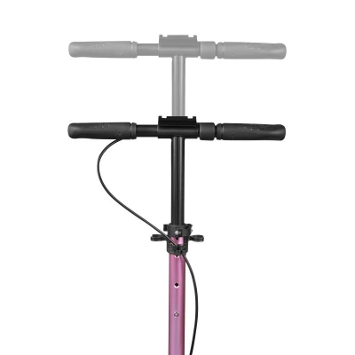 Spokey VACAY PRO Kolobežka s ručnou brzdou, kolieska 145 mm, ružová