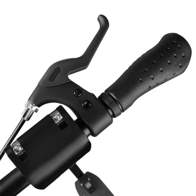 Spokey VACAY PRO Kolobežka s ručnou brzdou, kolieska 145 mm, ružová