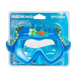 Spokey WAVY Detská šnorchlovacia maska, dino