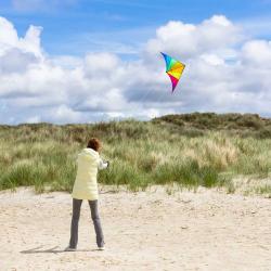 Sportovní drak Delta Hawk Neon Rainbow 72 x 146