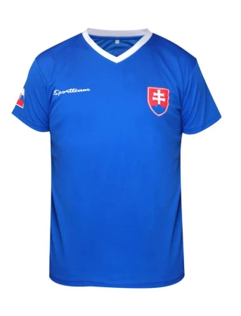 SPORTTEAM SR 5 modro-bílý pánský fotbalový dres
