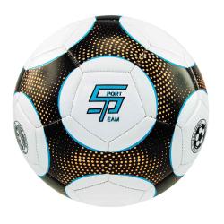 SPORTTEAM Futbalová lopta S2 veľ.5 čierno-oranžová SPORTTEAM Futbalová lopta S2 veľ.5 čierno-oranžová