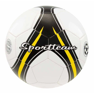 SPORTTEAM Fotbalový míč S2 vel.5 černo-žlutý SPORTTEAM Fotbalový míč S2 vel.5 černo-žlutý