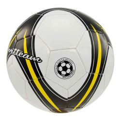 SPORTTEAM Fotbalový míč S2 vel.5 černo-žlutý