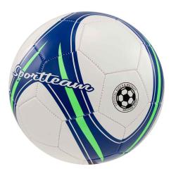 SPORTTEAM Fotbalový míč S2 vel.5 modro-zelený