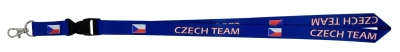 SPORTTEAM ČR 2 modrá fanouškovská klíčenka