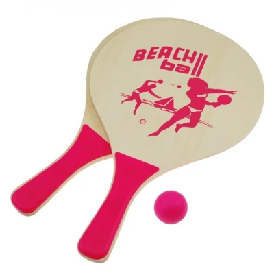 SportTeam Plážový tenis set, růžový SportTeam Plážový tenis set, růžový