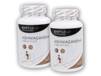 Sportwave 2x Ashwagandha Pure Extract 60 kapslí