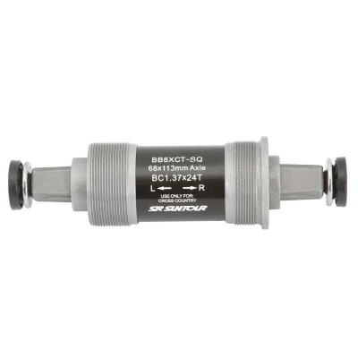 SR Suntour Osa středová monoblok 4-hran 113 mm BSA XCT černo-stříbrná