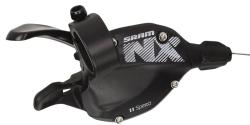 Sram radenie NX 11 speed, pravé, vrátane samostatnej objímky, čierne Sram radenie NX 11 speed, pravé, vrátane samostatnej objímky, čierne