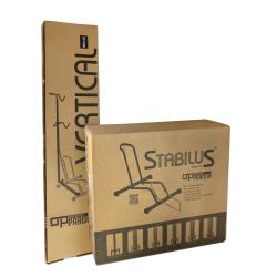 STABILUS Stojan VERTICAL na vystavení kola, šedý