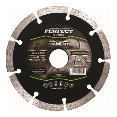Stalco Kotouč diamantový 115mm segmentový Stalco Kotouč diamantový 115mm segmentový