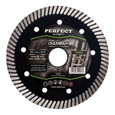 Stalco Kotouč diamantový 115mm TURBO Stalco Kotouč diamantový 115mm TURBO