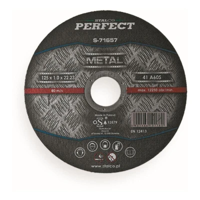 Stalco Kotouč řez. na ocel 125x1,6x22,23mm Stalco Kotouč řez. na ocel 125x1,6x22,23mm