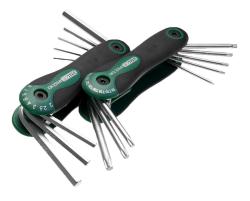 Stalco Sada TORX + imbus TORX T9-T40, Hex 2-8mm, 2x8díl.