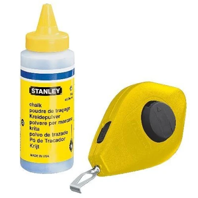 Stanley Šňůra brnkací 30m + pudr ABS 0-47-443 Stanley Šňůra brnkací 30m + pudr ABS 0-47-443