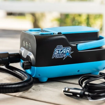 STAR 9+ 12V 20 PSI s baterií elektrická pumpa na paddleboard