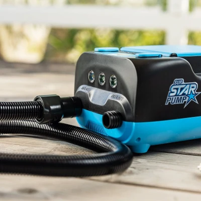 STAR 9+ 12V 20 PSI s baterií elektrická pumpa na paddleboard