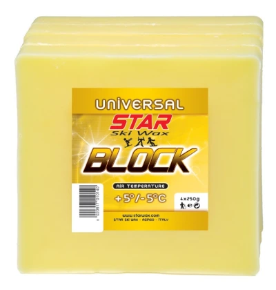 Star Ski Wax Block universal 4x250g