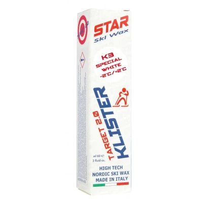 Star Ski Wax K3 Target 2.0 Klister special white 60g Star Ski Wax K3 Target 2.0 Klister special white 60g