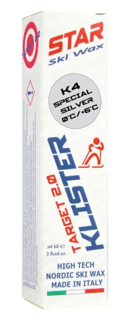 Star Ski Wax K4 Target 2.0 Klister special silver 60g