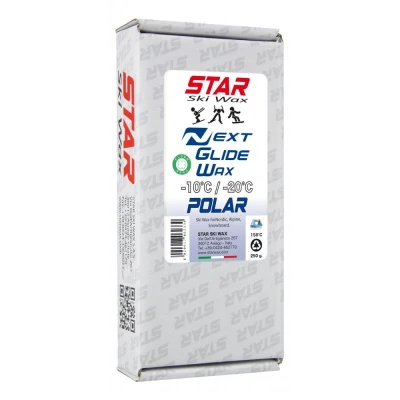 Star Ski Wax Next Glide Wax polar 250g Star Ski Wax Next Glide Wax polar 250g
