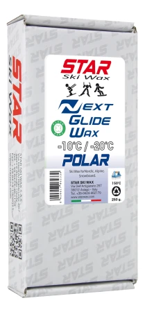 Star Ski Wax Next Glide Wax polar 250g