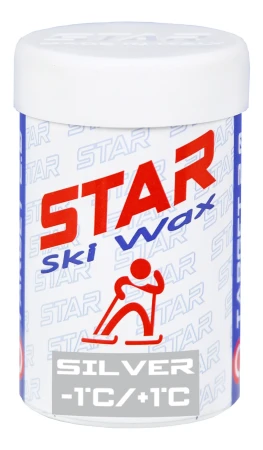 Star Ski Wax Stick silver 45g