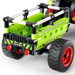 Stavebnice 2v1 kombajn/traktor 335 ks