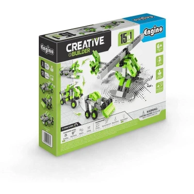 ENGINO Creative Builder 75 dílků vozidla 15v1 konstrukční (stavebnice)