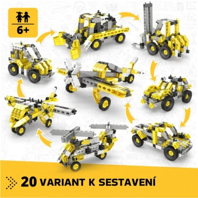 ENGINO Creative Builder 127 dílků vozidla 20v1 konstrukční (stavebnice)