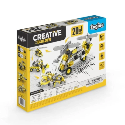 ENGINO Creative Builder 127 dílků vozidla 20v1 konstrukční (stavebnice)
