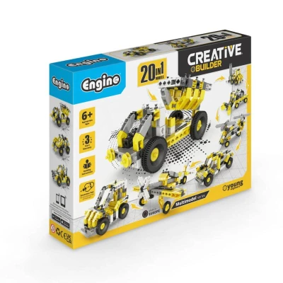 ENGINO Creative Builder 127 dílků vozidla 20v1 konstrukční (stavebnice)