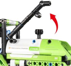 Stavebnice iM.MASTER Kombajn / Traktůrek 335 dílků 2v1 plast