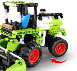 Stavebnice iM.MASTER Kombajn / Traktůrek 335 dílků 2v1 plast