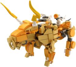 Stavebnice iM.MASTER Mechanický bojový robot 344 dílků plast