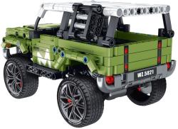 Stavebnice iM.MASTER Terénní auto zpětný chod 474 dílků plast