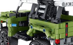 Stavebnice iM.MASTER Terénní auto zpětný chod 474 dílků plast