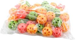 Stavebnice kreativní 3D skládačka s míčky a tyčinkami 128 dílků