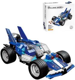 Stavebnice LiNooS Auto sportovní zpětný chod 207 dílků plast Stavebnice LiNooS Auto sportovní zpětný chod 207 dílků plast
