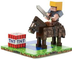 Stavebnice Magnet World 3D magnetická skádačka Bojovník a kůň