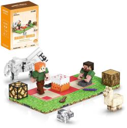 Stavebnice Magnet World 3D magnetická skádačka Piknik 44 dílků