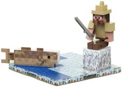 Stavebnice Magnet World 3D magnetická skádačka Rybář a rybka