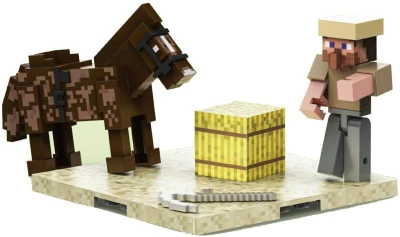 Stavebnice Magnet World 3D magnetická skádačka Rytíř a kůň
